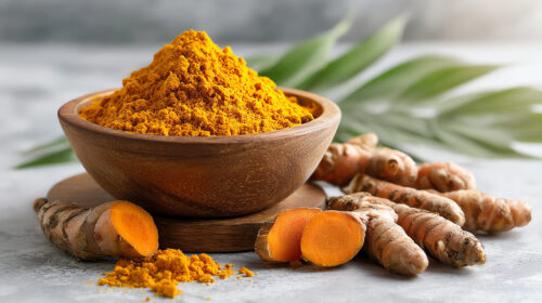 Natürliche Lebensmittelfarbe Curcuma